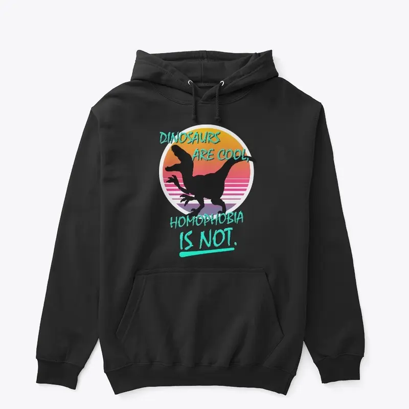 Dino Homophobia (Hoodie) | Jammidodger